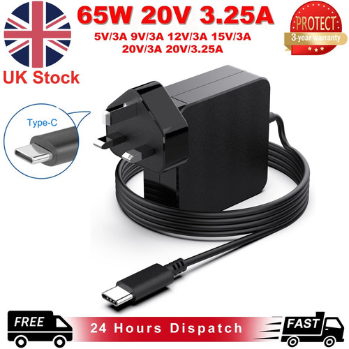 Laptop charger 65w type ac - charger,